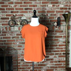 Orange Blouse